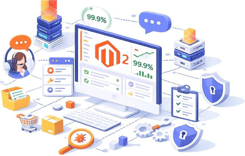 Magento 2 Development, Hosting and Support