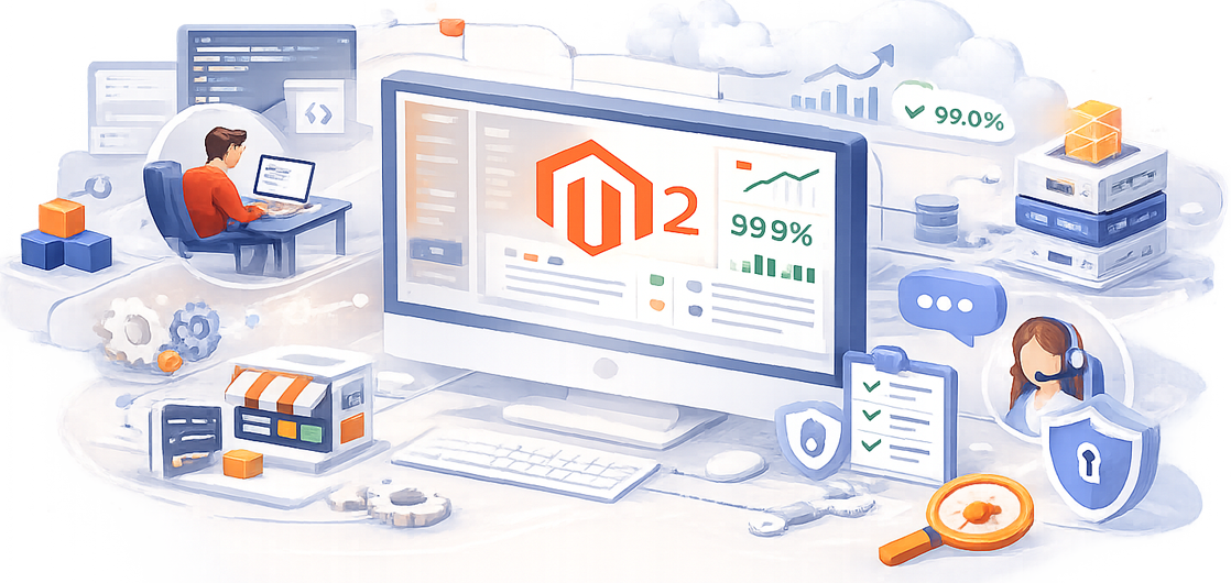 Magento 2 Development, Hosting and Support
